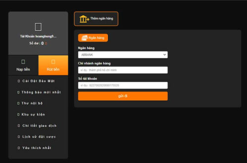  Giao diện rút tiền i9bet thân thiện, dễ thao tác 