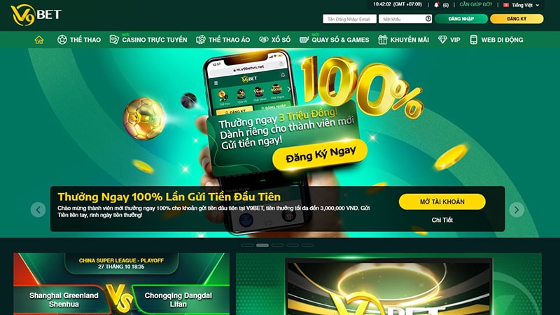  Game bài tại nhà cái V9BET với tỷ lệ thắng cao, đồ họa sống động.