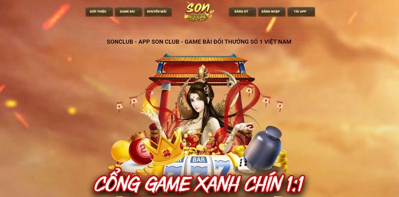 Giao diện đăng nhập Sonclub an toàn, dễ thao tác