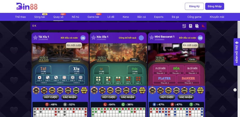 Những Nghi Ngờ Ban Đầu Về Thuật Toán Game Xóc Đĩa Tại Bin88