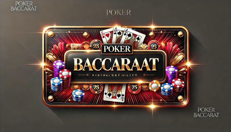 Bài Baccarat với cách tính điểm chi tiết cho người mới