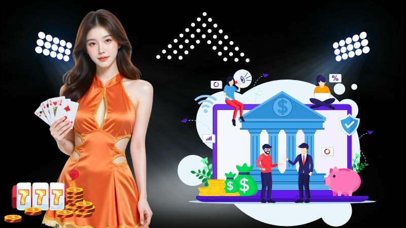 Dealer xinh đẹp điều hành bàn cược Live Casino iWIN68.