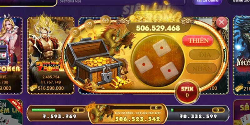 Cài đặt mức cược linh hoạt trong slot 78WIN.