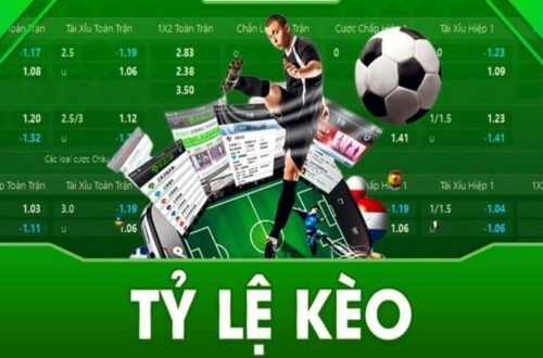  Bảng tỷ lệ kèo bóng đá biến động tại 188BET