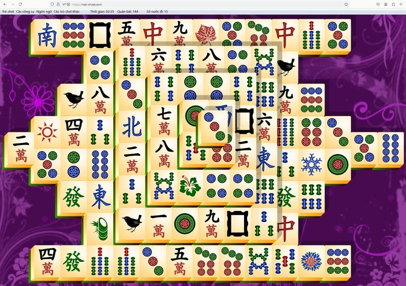 Cao thủ xếp bài mạt chược thông minh tại 58WIN