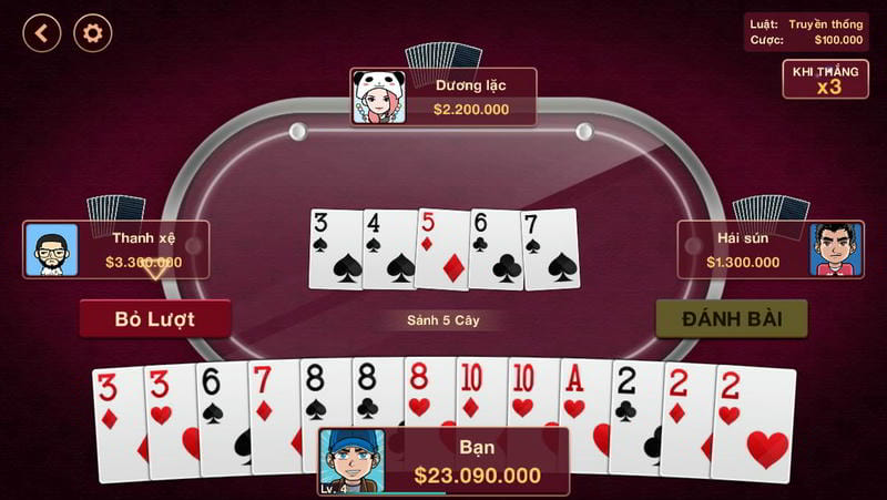 Câu phỏm thông minh, thắng lớn tại cổng game Hitclub