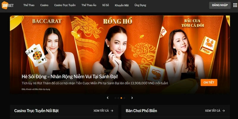 Link vào 188Bet không chặn, truy cập an toàn 24/7