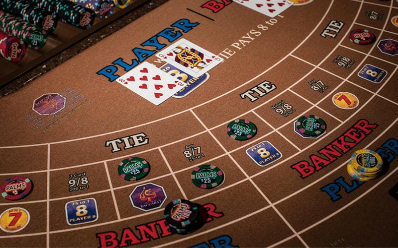 Các kiểu gấp thếp phổ biến tại sảnh Baccarat UU88