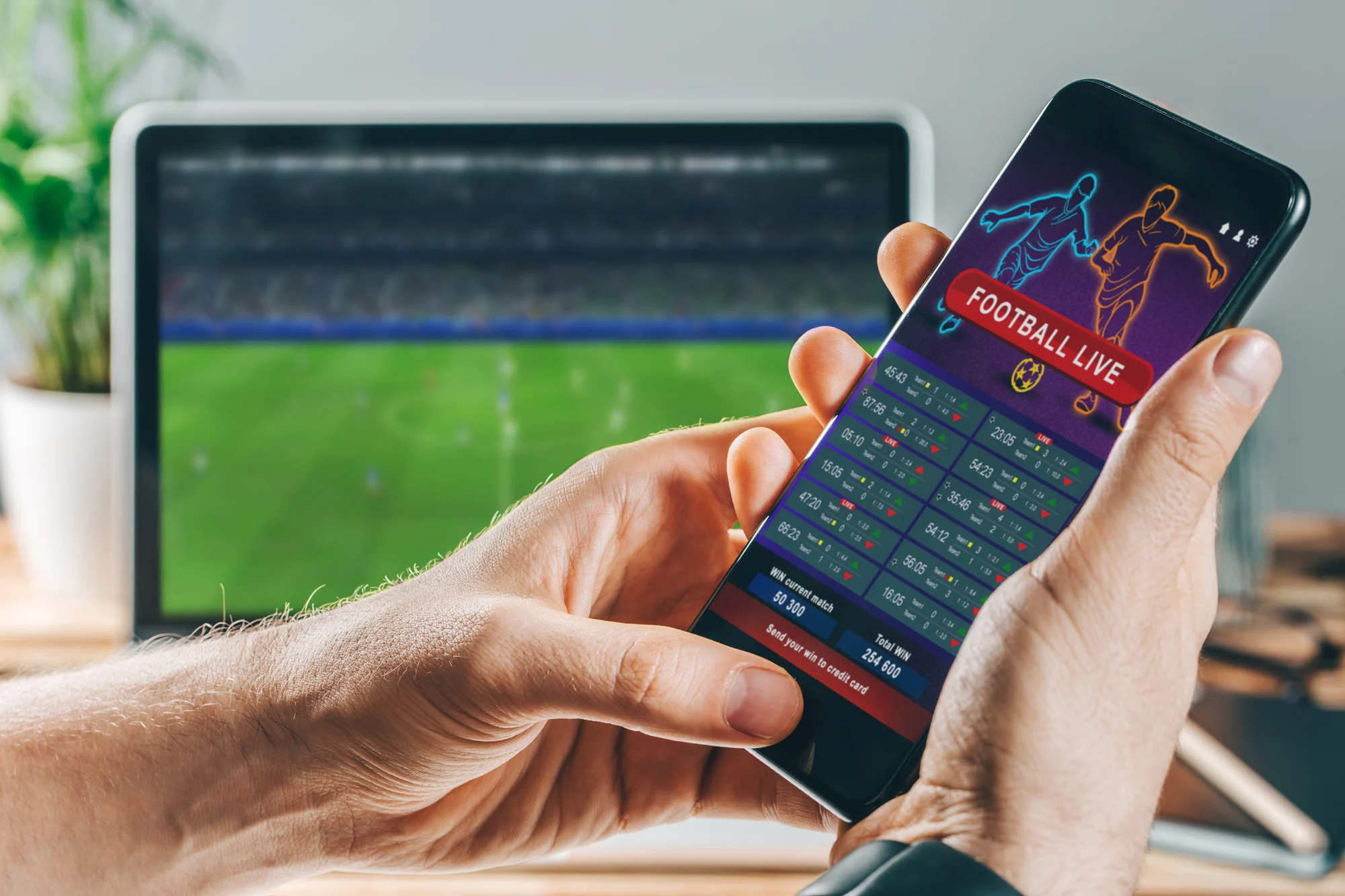 Sân bóng đá sôi động với bảng kèo Thể thao V9BET