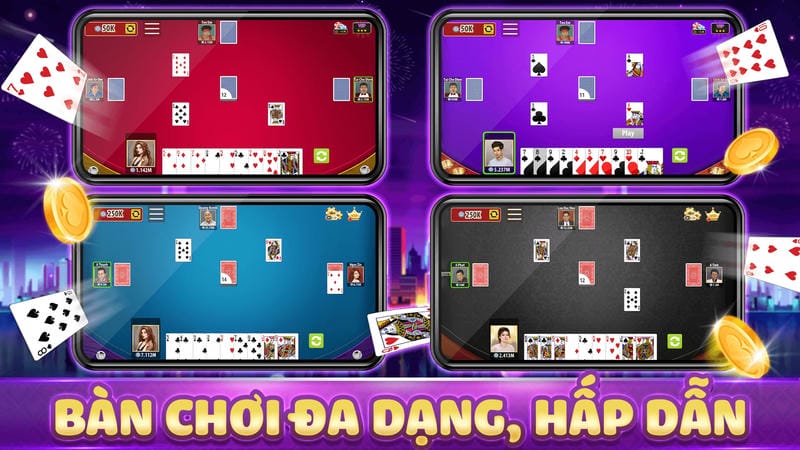  Giao diện game bài MBET mượt mà, dễ thao tác trên mọi thiết bị.