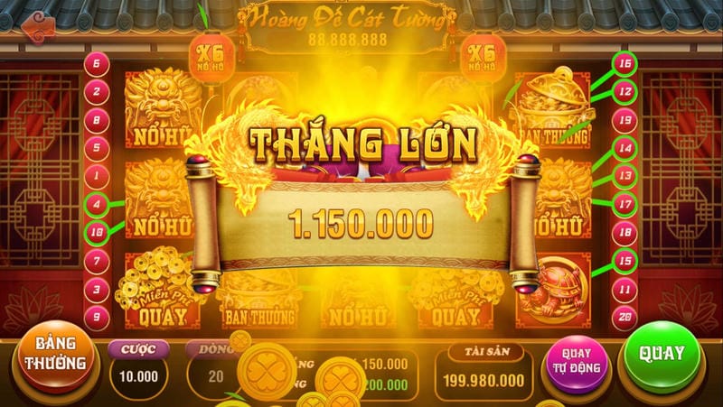 Ghi nhớ những biểu tượng giá trị này để biết khi nào cơ hội nổ hũ đang đến gần.