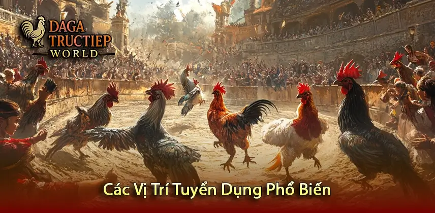 Cơ hội việc làm tại đá gà trực tuyến mở ra cho người đam mê cá cược.