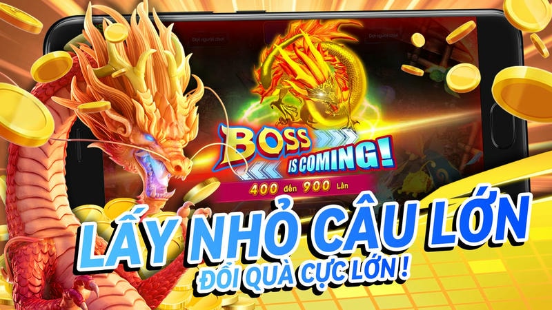 Săn Boss Cá Mập Vàng trong khung giờ sự kiện, thưởng xu cực khủng.