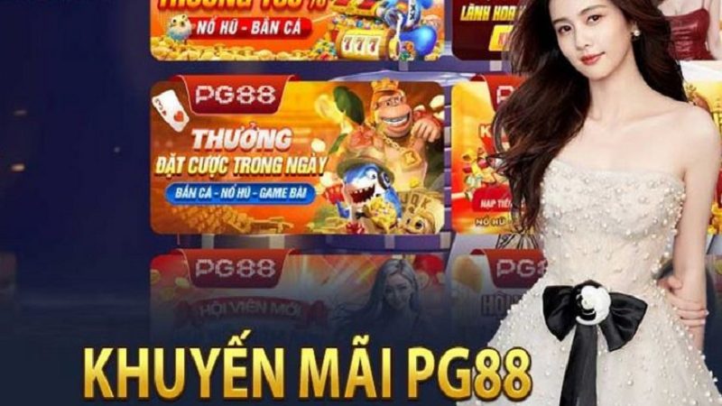  Giao diện PG88 – Kích hoạt khuyến mãi nạp lần đầu.