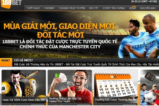  Nhận thưởng nạp đầu hấp dẫn tại nhà cái 188BET.