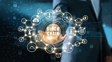  Sơ đồ minh họa cách hoạt động của công nghệ blockchain tại nhà cái Tobet88
