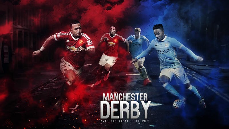 Đặt cược trận derby Manchester tại nhà cái M88 uy tín