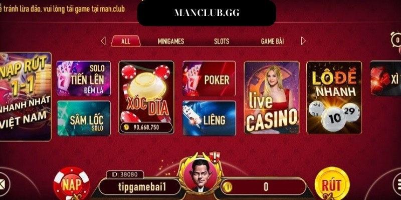 Ưu điểm vượt trội khi chơi tại Man club