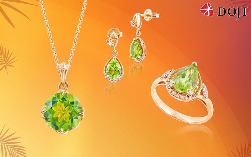 Màu xanh lá tươi mát của ngọc lục bảo là biểu tượng của sự phát triển, hy vọng và sự cân bằng với thiên nhiên