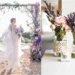 Sắc tím Lavender mang đến một không gian cưới vừa lãng mạn, vừa tinh tế lại vô cùng hiện đại và độc đáo
