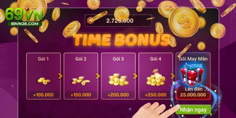 69VN có chương trình ưu đãi gì ưu đãi vào khung giờ vàng