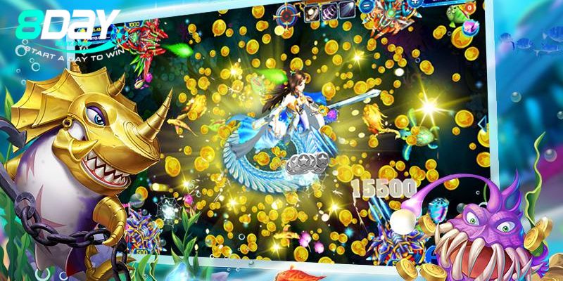Tỷ lệ trả thưởng đầy hấp dẫn tại bắn cá 8day