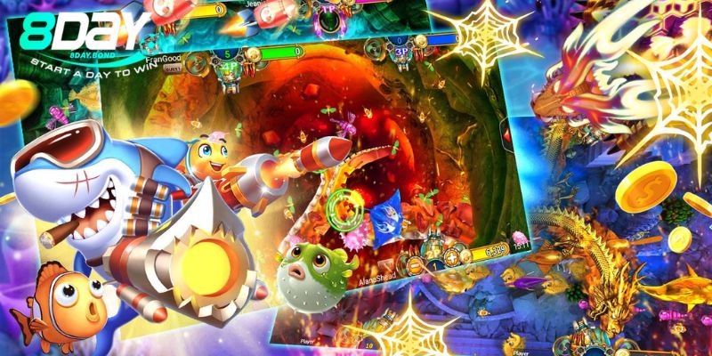 Bí kíp chơi sảnh bắn cá 8day hiệu quả từ cao thủ