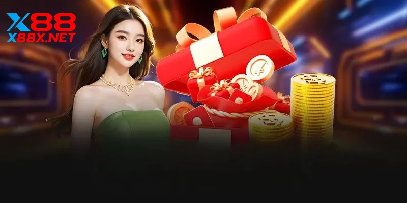 Khuyến mãi X88 nhận thưởng cực lớn trên trang cược