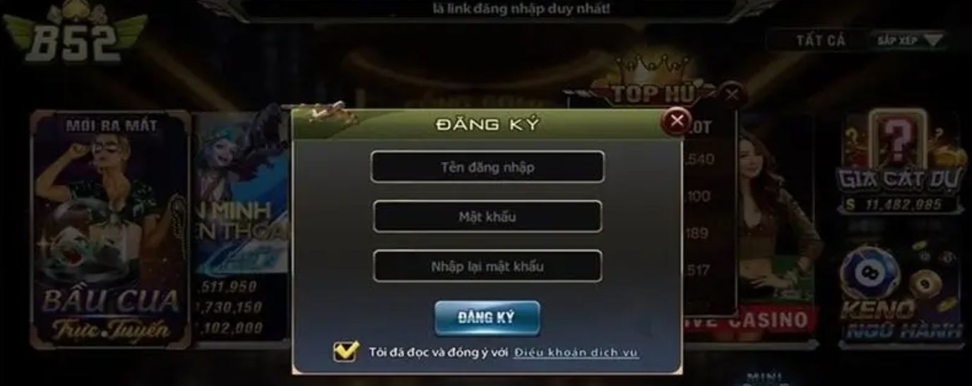 Lợi ích khi tham gia cổng game B52