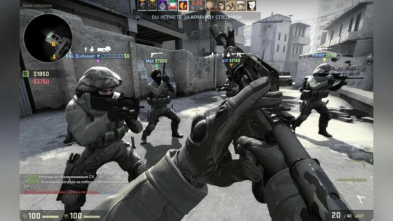 Bản đồ thi đấu thuộc dạng "tủ" của đội kèo dưới