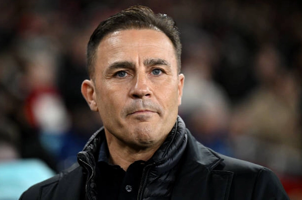 Fabio Cannavaro, Head Coach of GNK Dinamo looks on during the UEFA Champions League 2024/25 League Phase MD7 match between Arsenal FC and GNK Dinamo